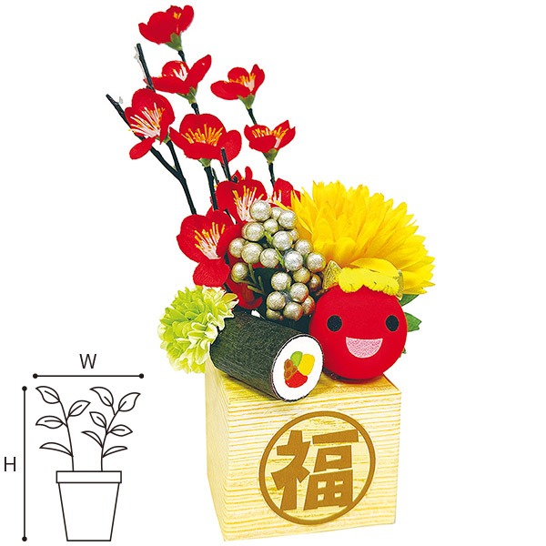 節分福飾りスタンド画像