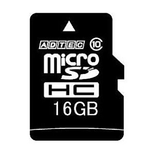 microSDHC 16GB Class10 SD変換ｱﾀﾞﾌﾟﾀｰ付 1枚画像