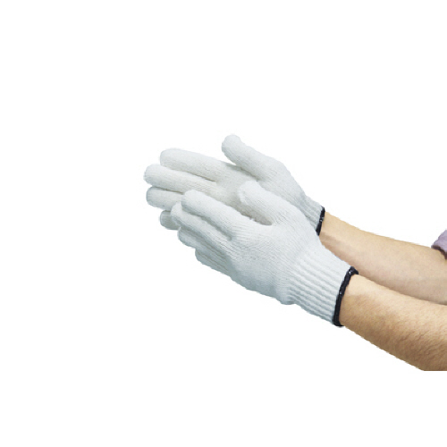 丸和ｹﾐｶﾙ 白馬印1kg純綿軍手 1ﾊﾟｯｸ(12双)画像