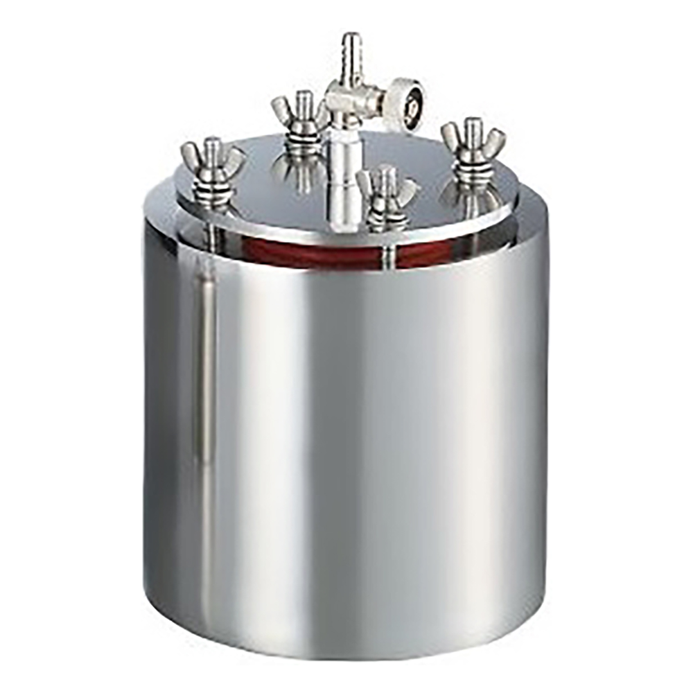 ステンレスポットミル（真空バルブ付き）画像