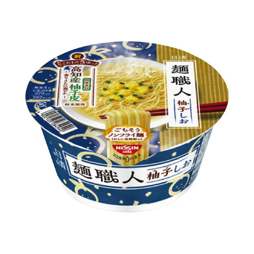 日清麺職人　柚子しお　１２個入画像