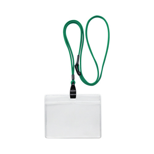 吊下げ名札　エコノミータイプ　１０個入　緑画像