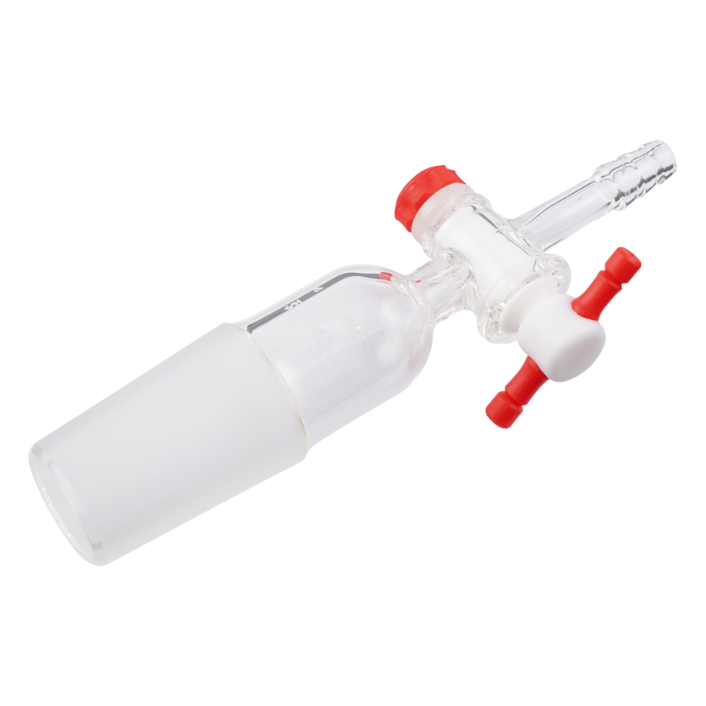 排気管　直管　PTFEコック画像