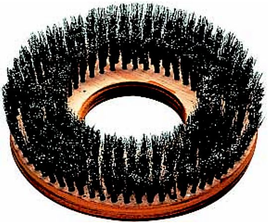 ポリシャー用 ワイヤーブラシ 12"画像