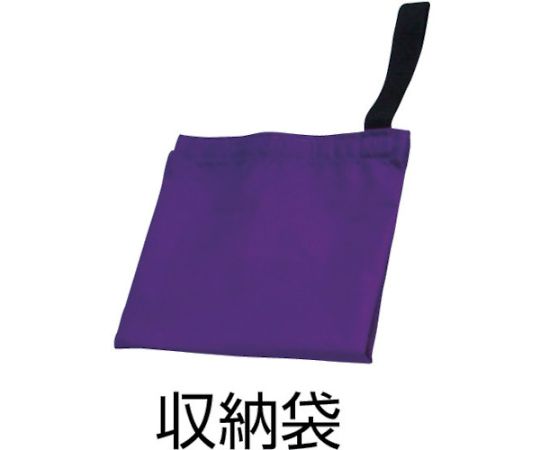 TATAMU・ハンディーショベル（収納袋付） 収納袋に収められた状態のショベル、取っ手は上に向かっている