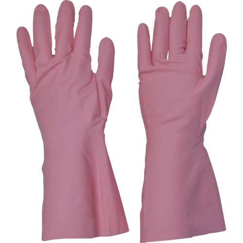 天然ｺﾞﾑ中厚手 Mﾋﾟﾝｸ･ｸﾞﾘｰﾝ 1組(3双)画像