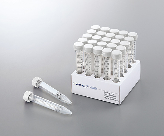 遠沈管（フリップキャップ）　γ線滅菌済　15mL　25本×20ラック入画像