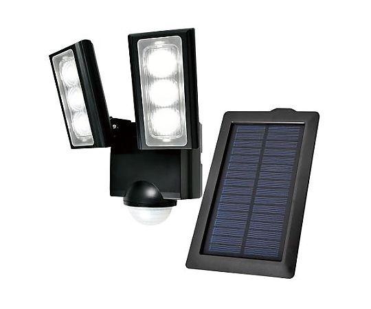 2灯 LEDセンサーライト(ソーラー充電式)画像