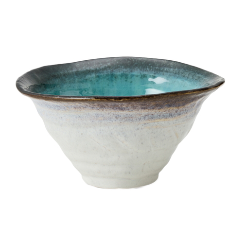 どんぶり 750ml 丼 ボウル KANADE 陶器 青画像