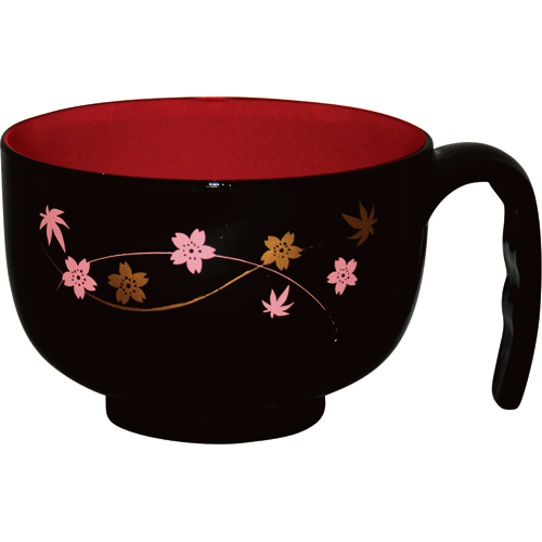 取っ手付き汁椀ﾐﾆ 春秋 1個画像