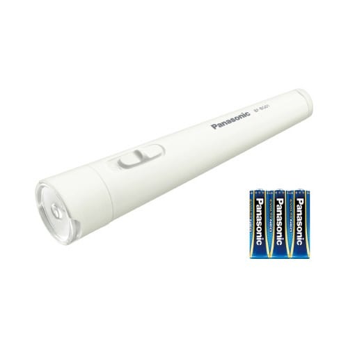 乾電池エボルタＮＥＯ付き　ＬＥＤ懐中電灯画像