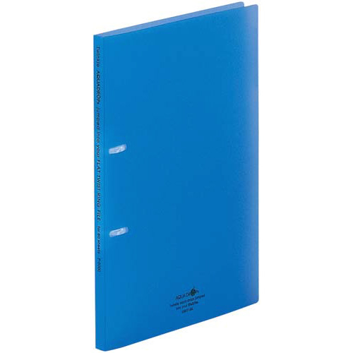 フラット・ツイストリングファイル青　１０冊画像