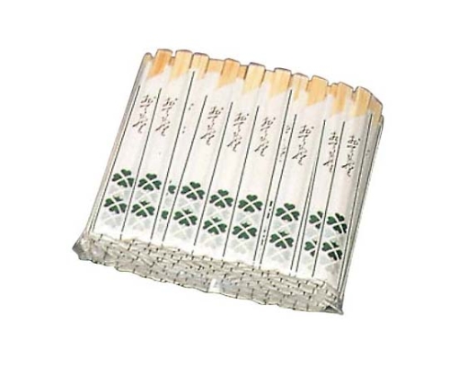 割箸 花柄仕入 元禄 100膳入画像