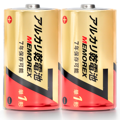 ｱﾙｶﾘ乾電池 単1形 1ｾｯﾄ(100本:10本×10ﾊﾟｯｸ)画像