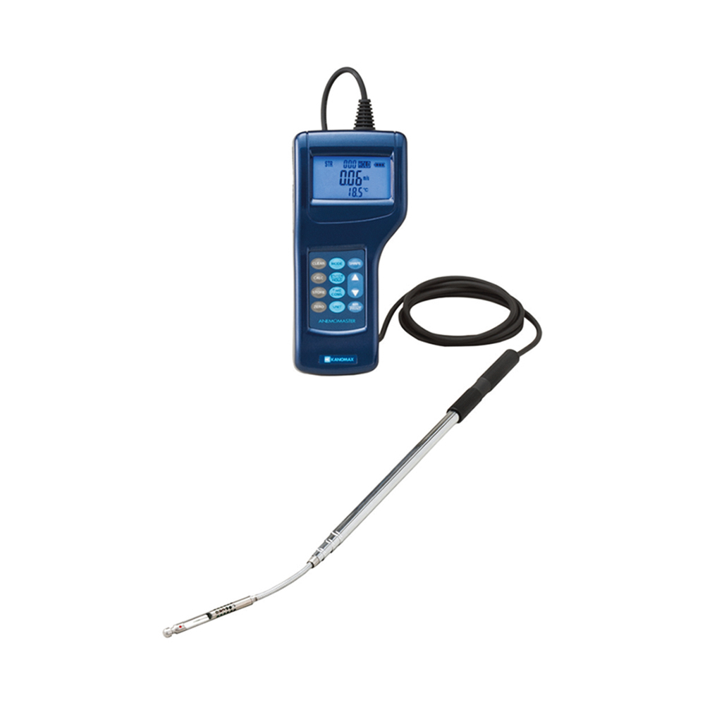 アネモマスタープロフェッショナル：伸縮性指向性プローブ/測定項目：風速・風温/成績書付)画像