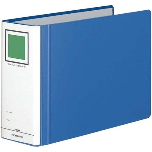 チューブエコツインＲ青Ａ４横背幅９５ｍｍ１２冊以上画像