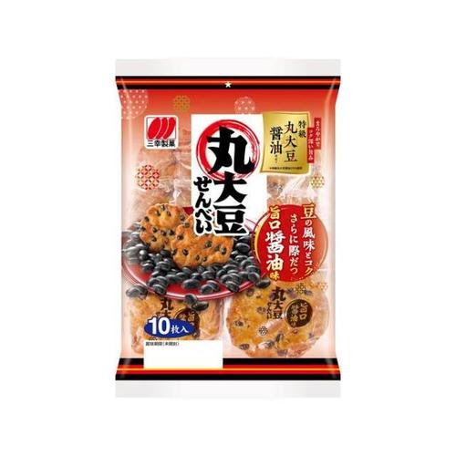 丸大豆せんべい旨口醤油味　１０枚入