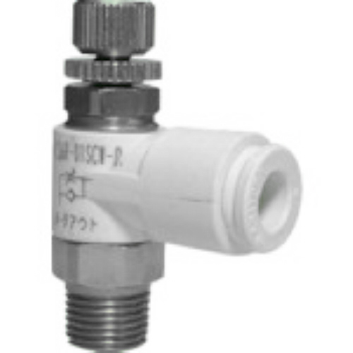 ﾌｧｲﾌﾞSUSｽﾋﾟｰﾄﾞｺﾝﾄﾛｰﾗα 白ﾒｰﾀｰｱｳﾄ4mm R1/8 1個画像