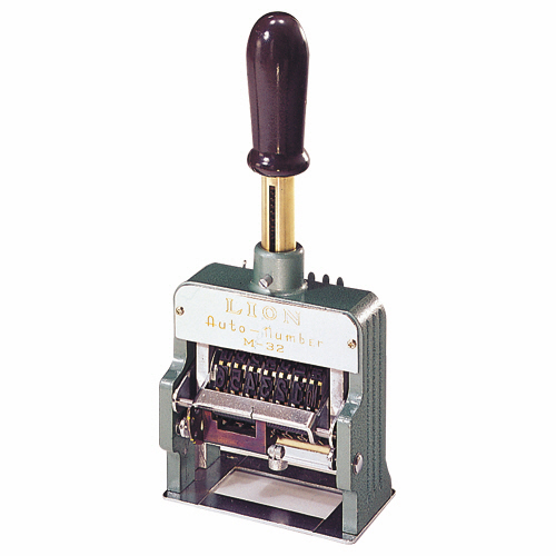 ﾀﾞﾝﾎﾞｰﾙ用ﾅﾝﾊﾞﾘﾝｸﾞ 9桁3様式 1台画像