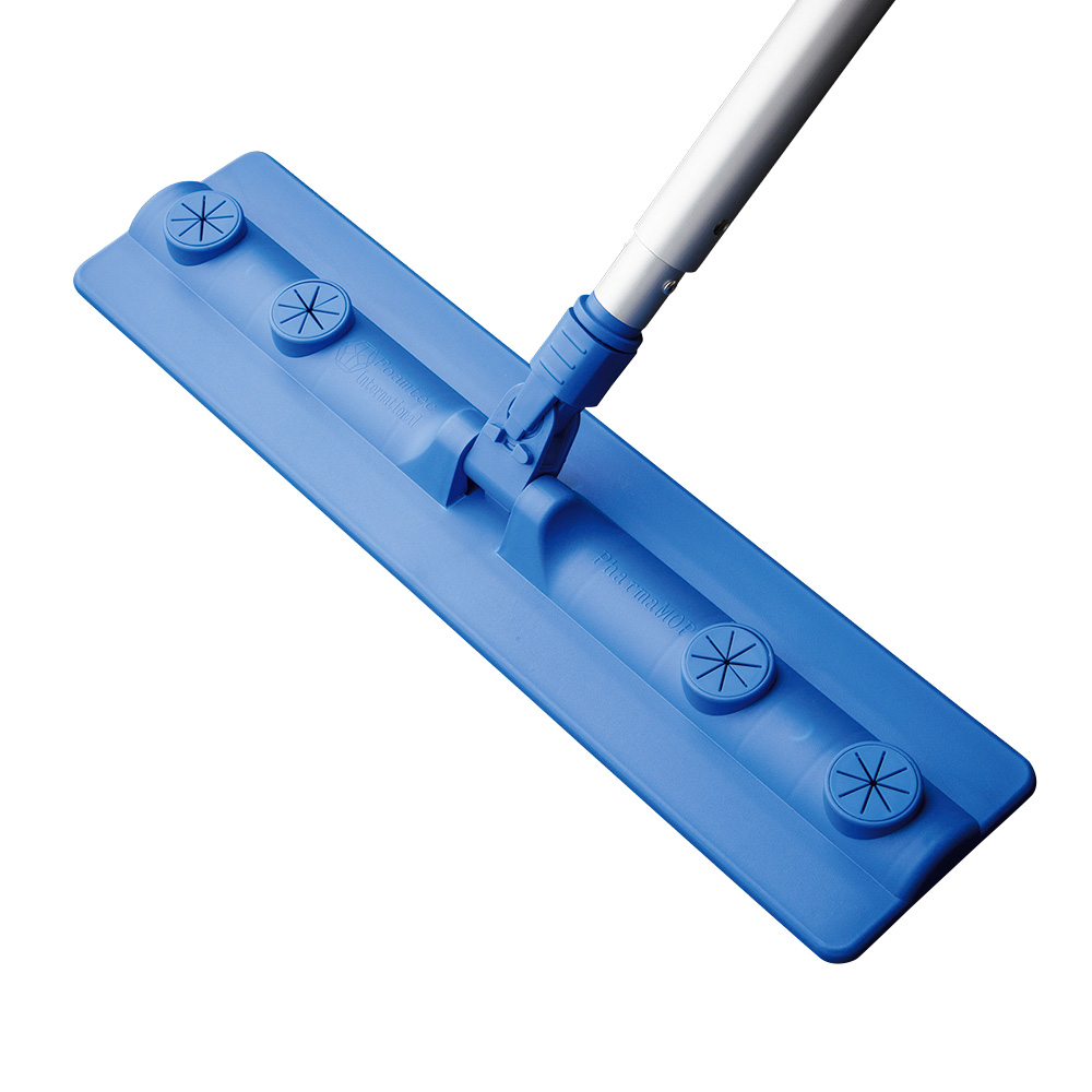 クリーンルームモップ レバーロック式画像