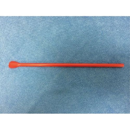 スプーンストロー 赤 裸 500本入 [ケース販売]画像