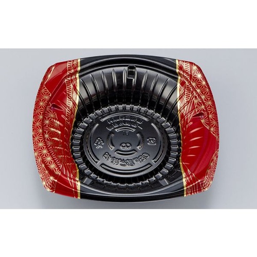 シーピー化成 どんぶり容器 CBFまど味18 いづつ赤 本体画像