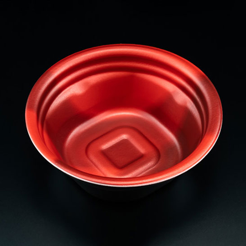 リスパック スープ容器 ホット ほっこり 145-50B ソワレレッド 本体画像