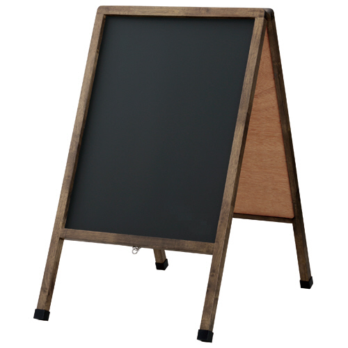 ｱﾝﾃｨｰｸA型ﾌﾞﾗｯｸﾎﾞｰﾄﾞ Mｻｲｽﾞ W490×D650×H855mm 1枚画像