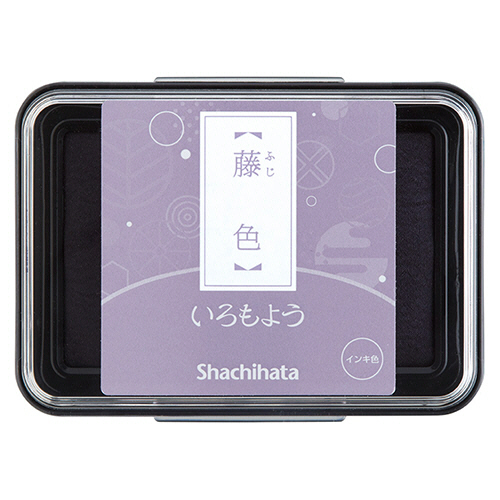 いろもよう ｽﾀﾝﾌﾟﾊﾟｯﾄﾞ 藤色(ふじいろ) 1個画像
