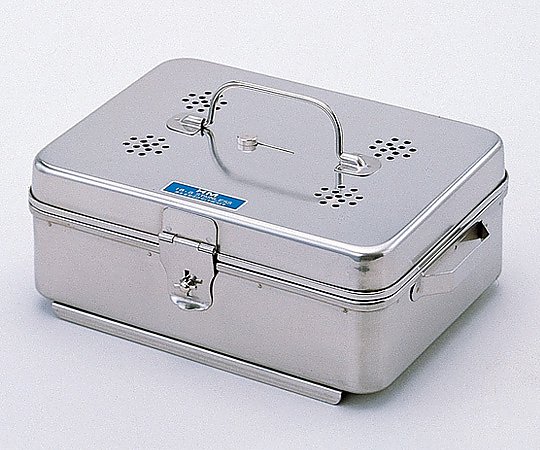 卓上オートクレーブ用角カスト(フタ・底開閉式) 270×210×70mm画像