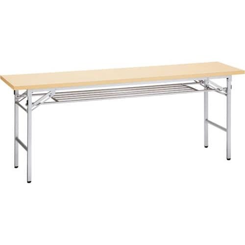 折りたたみテーブル幅１８００奥行４５０メープル画像