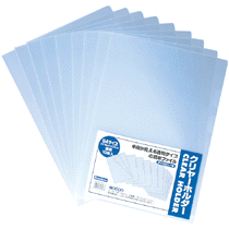 ｸﾘﾔｰﾎﾙﾀﾞｰ B4 ｸﾘﾔｰ 1ﾊﾟｯｸ(10枚)画像