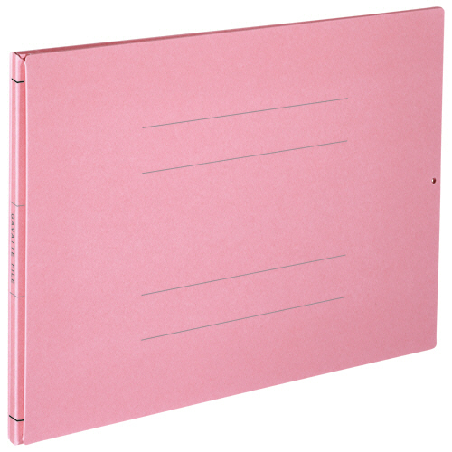 ｶﾞﾊﾞｯﾄﾌｧｲﾙ(活用ﾀｲﾌﾟ･紙製) A4ﾖｺ 1000枚収容 背幅14-114mm ﾋﾟﾝｸ 1冊画像