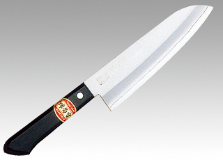 包丁　堺菊守　ゴールド割込三徳165mm　Gー1画像