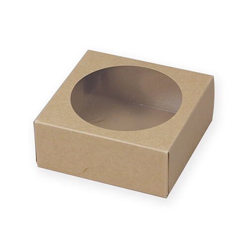 ペーパークラフト スナックケース ウィンドBOX WR-105 クラフト 50枚画像