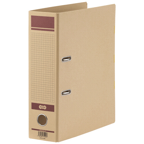 保存用ﾚﾊﾞｰ式ｱｰﾁﾌｧｲﾙN A4ﾀﾃ 700枚収容 70mmとじ 背幅83mm 赤 1冊画像