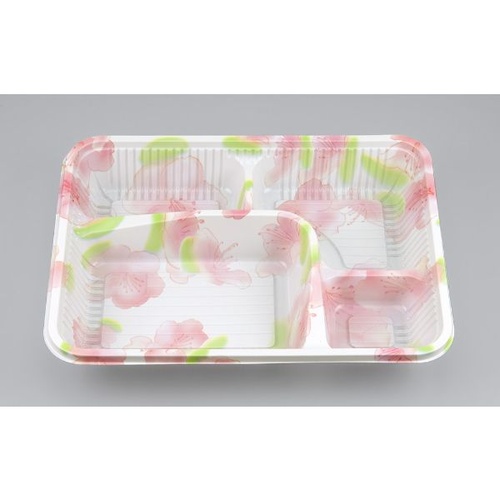 シーピー化成 弁当容器 Z-253-1(B) 蘭 本体画像