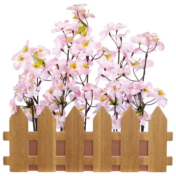 桜垣根アレンジ画像