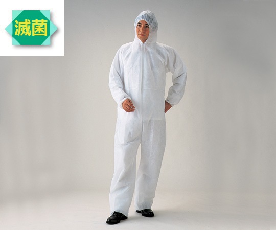ディスポつなぎ服　ST(γ線滅菌済)