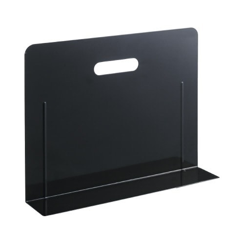 ブックエンド・スーパーワイド（マグネット付）　黒画像