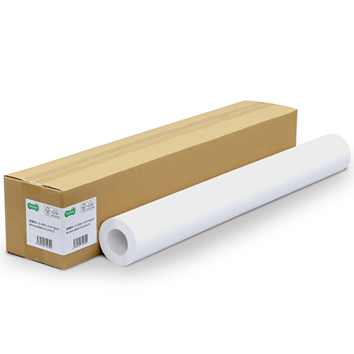 普通紙ﾛｰﾙ(ｺｱﾚｽﾀｲﾌﾟ) A0ﾛｰﾙ 841mm×60m 81.4g 1本画像