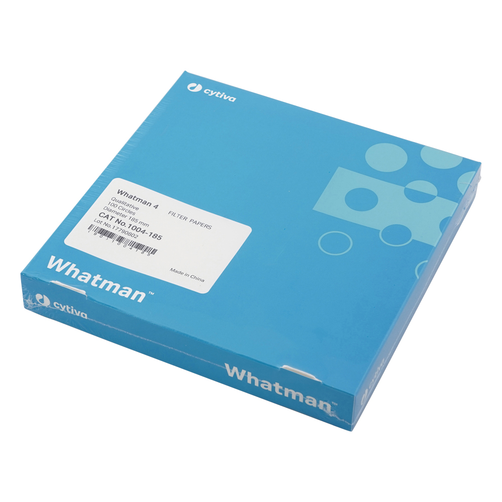 定性濾紙　円形No.4　18.5cm　100枚入画像