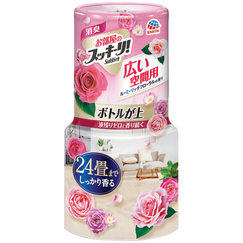 お部屋のｽｯｷｰﾘ! 広い空間用 ﾙｰﾐｰﾘｯﾁﾌﾛｰﾗﾙの香り 400mL 1個画像