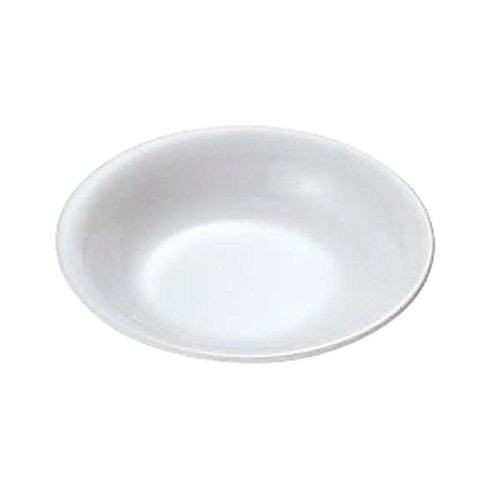 メラミン食器 No.49BW 深皿(中) (白) エンテック