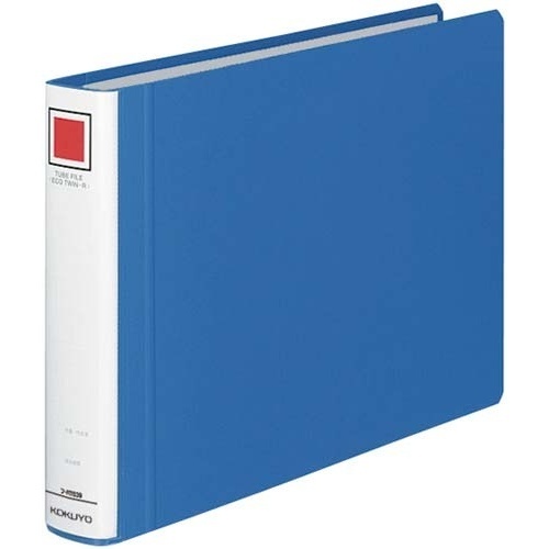 チューブエコツインＲ青Ａ４横背幅４５ｍｍ４－１１冊画像