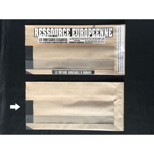 サンドウィッチ袋 No.206 フェネットサンド窓ワイド(無地) 大阪ポリエチレン販売 [ケース販売]画像
