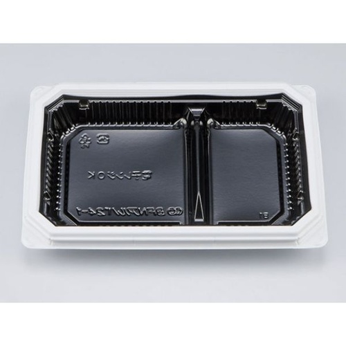 シーピー化成 弁当容器 BFNアルバ24-1 BW 本体 発泡画像