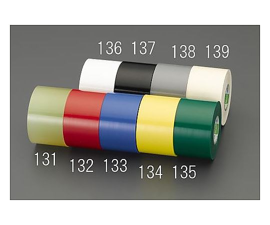 50mmx20m ビニールテープ(赤/1巻)