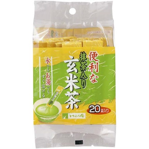 便利な抹茶入玄米茶スティック　１００本入×２画像