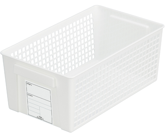 トリムバスケット ワイド ホワイト画像